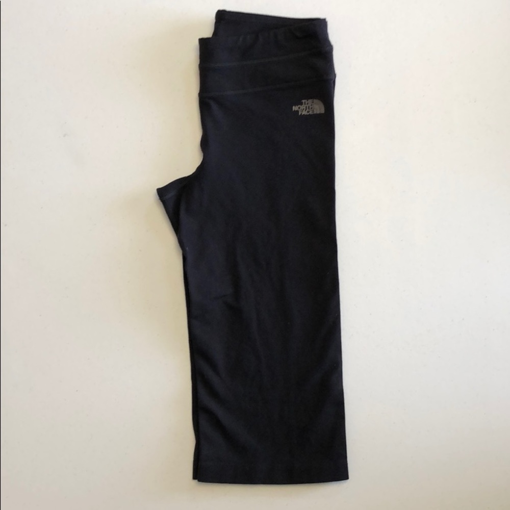 The north face  black crop pants size S
